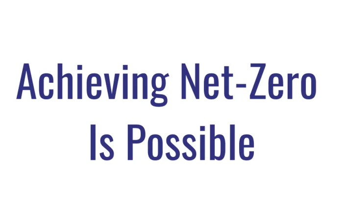 net zero emissions