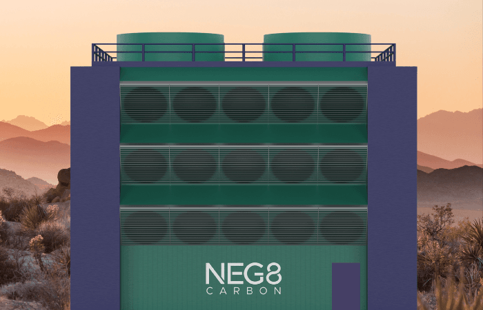 Direct air capture in the desert