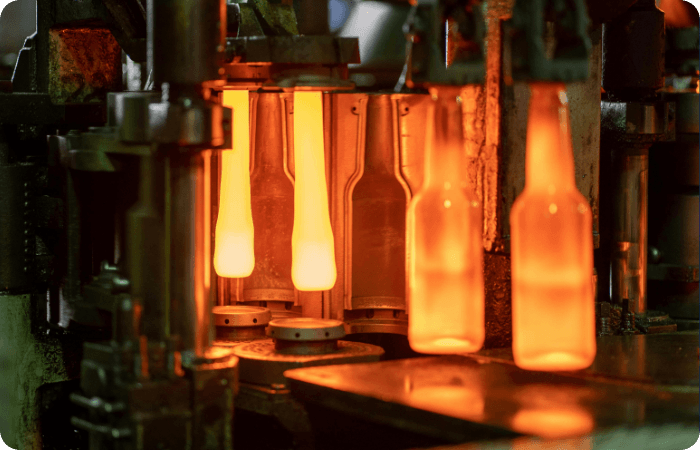 decarbonising glass production