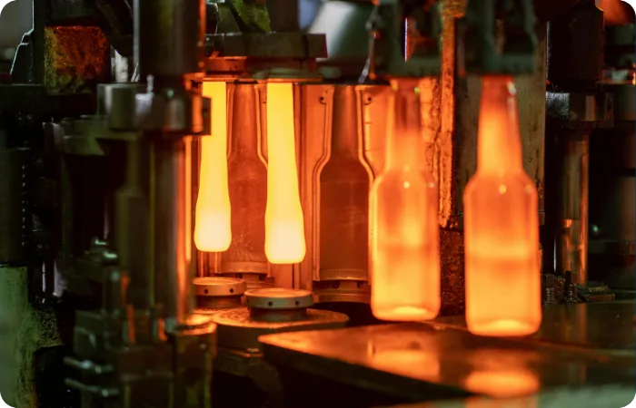 decarbonising glass production